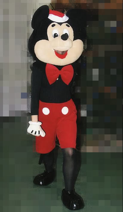 Mascot: Costume of Mickey Mouse