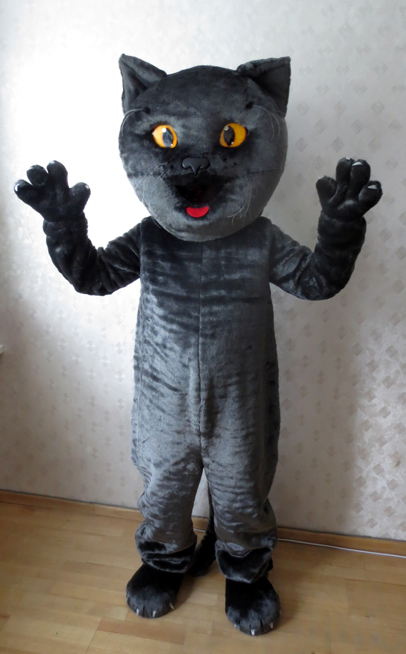 Riga Cup’s mascot: cat costume