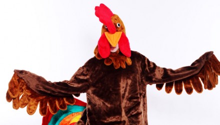 Mascot: Costume of a Cock
