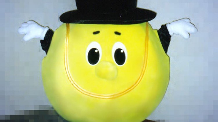 Mascot: Tennis ball