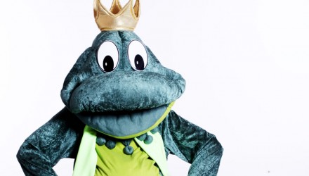 Mascot: Costume of a Frog