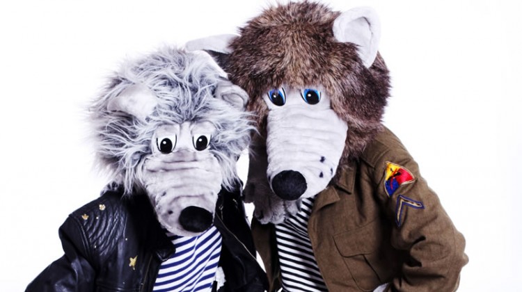 Mascot: Costume of a Wolf