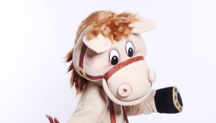 Mascot: Costume of a horse