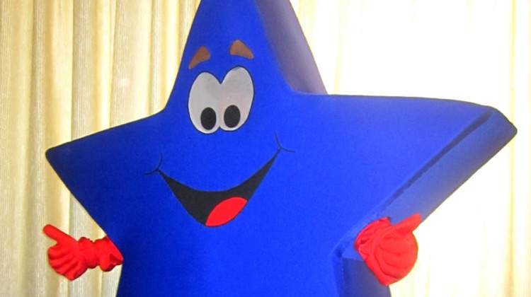 Hesburger’s mascot: Star costume
