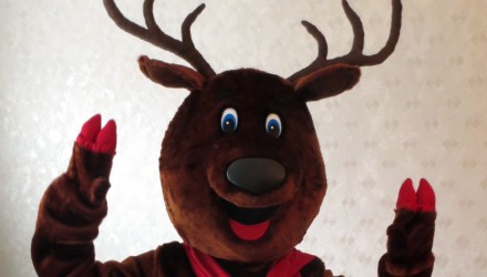 Mascot: deer costume